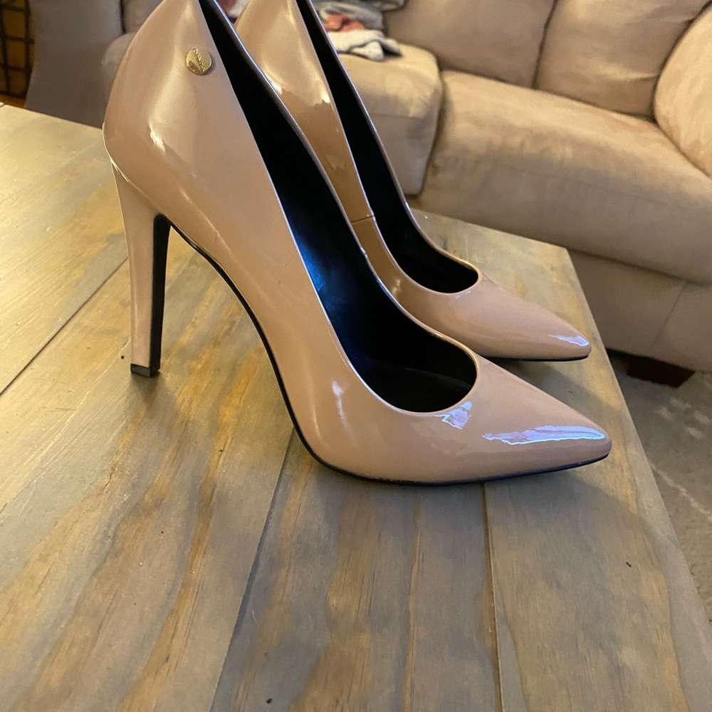 Nude Calvin Klein heels
